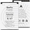Beefix Batteria BL-5CT, batteria di ricambio di alta qualità, 1630 mAh, compatibile con Nokia 5220 5630 6303 6730 3720 C3-01 C5-00 C6-01 e molto altro ancora.
