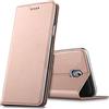 Verco Nokia 3.1 Cover, Custodia a Libro Pelle PU per Nokia 3.1 Case Booklet Protettiva [magnetica integrata], Rosa