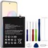 Vvsialeek Batteria di ricambio BN59 compatibile per Xiaomi Redmi Note 10 M2101K7AI M2101K7AG con toolkit 0