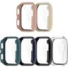 KUTEWEU Silicone Custodia per Amazfit Bip6 (A2435) Proteggi Schermo, Protettivo Cover Skins Copertura Resistente Completamente Chiuso Shell per Amazfit Bip 6 SmartWatch Accessori (6 Pezzi)