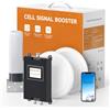 ANYCALL Amplificatore Segnale Cellulare per Grandi Aree, 5G 4G LTE GSM Ripetitore per Banda 1,3,7,8,20, Doppia Antenna Interna, Amplificatore Doppio ad Alto Carico per TIM Illid Wind Tre