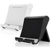 KOLZEMV Supporto per cellulare pieghevole, 2 pezzi, regolabile, porta cellulare, poggia telefono, compatibile con iPhone 13/Mini/Pro/Max/12/11/SE/Xs Max, Samsung/Huawei/Tablet e altri smartphone