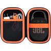 Lebakort Duro Viaggio Caso Custodia per JBL Clip 5 Clip 4 Speaker Bluetooth Portatile (Nera)