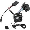 EBTOOLS Adattatore Bluetooth 207-12 Pin Bluetooth 5.0 Adattatore Cavo Audio Aux Microfono Sostituzione Vivavoce per 207 307 407 308 per C2 C3 C4 C5 C6 C8