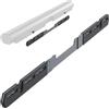 Agandax Supporto da parete per Soundbar Sonos Arc e Sonos Arc Ultra Sound Bar (nero) Montaggio a parete sotto la TV, staffa di montaggio a sospensione