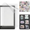 LEPGUYO 3 Pezzi Pellicola Protettiva per Kindle Paperwhite 2024 KPW6, PET Premium Opaco Anti-Riflessi, Con 50 Adesivi Retro di Lettura, Accessori Kindle
