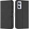 Verco custodia per OnePlus Nord CE 2 5G, Case per OnePlus Nord CE 2 5G Cover PU Pelle Portafoglio Protettiva, Nero