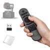 OBSBOT Telecomando OBSBOT Tiny per Tiny 3, Tiny 3 Lite, Tiny 2, Tiny 2 Lite e Tiny SE Webcam - Connessione wireless tramite ricevitore USB, 2-in-1: telecomando e puntatore per presentazioni