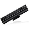 WYGUO VGP-BPS13S VGP-BPS21A VGP-BPS13/Q VGP-BPS13 VGP-BPS13B/Q VGP-BPL13 VGP-BPS13/S VGP-BPS13Q VGP-BPS13/B Sostituzione della batteria del laptop per Sony Vaio VPCCW21FX VGN-AW VGN-CS VGN-FW(11.1V 5200mah)