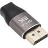 Be In Your Mind 1x Adattatore Mini DP Femmina A DisplayPort Maschio 8K 1.4 Trasmissione Bidirezionale 8K 60Hz 4K 144Hz DisplayPort A Connettore DP