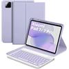 Bettdow per Xiaomi Pad 7 11.2 2024 Tastiera Custodia, Layout Italiano Tastiera Staccabile con Custodia Protettiva per Xiaomi Pad 7/ Pad 7 Pro 11,2 Pollici 2024, Viola