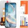 AGCUT per Oppo Reno4 Z 5G Schermo LCD per Oppo Reno 4Z 5G CPH2065 6.57 Pollici Display LCD Touch Screen Sostituzione Digitalizer Assembly con Kit di Riparazione (nero)