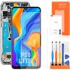 AGCUT Schermo LCD per Huawei P30 Lite 48MP LCD Display per Huawei P30 Lite MAR-LX1M MAR-AL00 MAR-TL00 Mar-LX2 6.15 Pollici Schermo Touchscreen Assembly con Riparazione Nero con Telaio