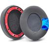 Miruchertter Studio 3 cuscinetti auricolari di ricambio in gel di raffreddamento compatibili con cuffie Beats Studio 2.0 e Studio 3.0 con cavo e wireless, Studio 2 in memory foam, grigio ombra