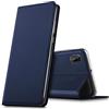 Verco case per Galaxy A10 Cover, Custodia a Libro Pelle PU per Samsung Galaxy A10 Booklet Protettiva [magnetica integrata], Azzurro