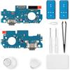 Eonpam Dock ricambi per Samsung Galaxy A34 Connettore di Ricarica Porta Caricatore Port Microfono Audio Jack + Kit di Riparazione Sostituzione