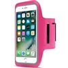 KZAQW Bracciale Sportivo Universale Regolabile Running Armband Bracciale Smartphone da Corsa Compatibile, Bracciale Sportivo con Tasca per Auricolari, PortaCellulare per Jogging, Ciclismo, Palestra (Rosa)