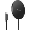 Mcdodo Caricatore senza fili, 15 W, compatibile con caricabatterie MagSafe, caricatore wireless magnetico per iPhone 15/14/13/12 serie, Samsung Galaxy, Huawei P30 Pro Mate 60