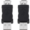 Create idea 2 Adattatori Firewire IEEE 1394 A 6 Pin Femmina-USB Maschio Per Stampanti Fotocamere Digitali E Scanner