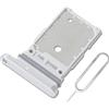 Eonpam Vassoio Carta SIM per Samsung Galaxy S23 FE Porta Scheda SIM con Pin della SIM(Bianco)