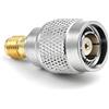 Othmro 1 adattatore RP-TNC maschio a RP-SMA femmina adattatore connettore coassiale RF
