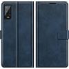 Kezaizhe Custodia per Wiko Power U20 PU Pelle Wallet Protettivo Cellulare Flip Cover per U20 Wiko Power U10 U 20 10 a Portafoglio Telefono con Magnetica (Blue)