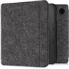 kwmobile Custodia compatibile con Kobo Libra 2 - Cover a libro per eReader - Protezione Flip Case in feltro