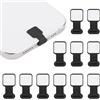 Gosknor 10pz Tappi Antipolvere Tipo C, Silicone Protezione per Porta di Ricarica di Tipo C Tappo di Copertura per Porta USB C Spina Antipolvere per Porta di Ricarica per Telefono Cellulare Laptop