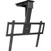 monTEK Supporto da soffitto per TV motorizzato da 43-86 pollici, alto carico fino a 55 kg, compatibile con VESA off-center, telecomando/app/controllo vocale, adatto per tetti piatti e inclinati
