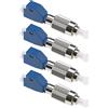 Be In Your Mind 4PCS Visual Fault Locator Adattatore Connettore In Fibra Ottica Monomodale FC/UPC Maschio A LC/UPC Convertitore Femmina Per La Manutenzione Della Rete Ottica