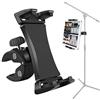 Atoptek Supporto per microfono, supporto per tablet e smartphone, resistente con morsetto girevole a 360 gradi, compatibile con tablet da 3,5 a 13,5 pollici, iPad Pro 12.9 11 10.5 Air Mini, Surface Galaxy