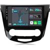 YUNTX [8GB+256GB] Android 15 Autoradio per Nissan X-Trail T32 Qashqai (2013-2021)-[Incorporato Carplay/Android Auto/DSP/GPS]-10.1 Pollice IPS 2.5D Touch Screen-CAM+MIC-DAB/AHD Camera/Bluetooth 5.0