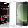 TECHGEAR Confezione da 3 pellicole protettive per schermo Galaxy Tab Active 5 da 8 (SM-X300 / SM-X306), ultra trasparenti, progettate per Samsung Galaxy Tab Active 5 8 2024