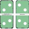 IS-TECK Copribatteria adesivo compatibile per Samsung Galaxy S23 SM-S911 nastro adesivo guarnizione striscia pellicola posteriore