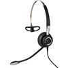 Jabra Biz 2400 II Quick Disconnect Cuffie Mono On-Ear, Cuffie leggere con Ultra Cancellazione del Rumore e cavo, HD Voice e Cuscinetti Morbidi, Per Telefoni Fissi