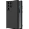 AICEK Compatible con Samsung Galaxy S24 Ultra Cover, Silicone Custodia per Samsung S24 Ultra Cover Molle di TPU Sottile Bumper Case Nero