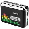 BlumWay Convertitore da cassette a MP3 tramite unità USB, convertitore di cassette digitale Audio Music Tape Convertitore da MP3 a lettore con auricolare, nessun computer necessario