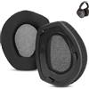 Gobelieve Cuscinetti auricolari di ricambio Compatibile con Sennheiser RS175/RS185/RS195/RS165, HDR175/HDR185/HDR195/HDR165/TR175/TR185 Headphones Cuscinetti per cuffie con Tessuto resistente