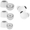 umvowuxa Auricolari di ricambio in silicone compatibili con Samsung Galaxy Buds 2 Pro, S/M/L, 3 paia di auricolari di ricambio, durevoli e confortevoli, resistenti all'acqua e al sudore (bianco)
