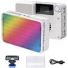 Aputure Amaran Ace 25c RGBWW LED Video Light CCT 2300K-10000K CRI 95+ TLCI 95+ Supporta Controllo APP con supporto magnetico (bianco)
