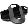 Lage Guscio in Plastica Rigida Cover Chiave per Telecomando Fiat Grande Punto Evo Panda Bravo Stilo 500 L e Lancia Y Delta Musa Nero