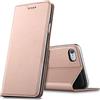 Verco iPhone 6S Plus Cover, Custodia a Libro Pelle PU per Apple iPhone 6 Plus Case Booklet Protettiva [magnetica integrata], Rosa