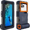 MRUOZRUI Custodia professionale per immersioni, [15 m/50 ft] impermeabile custodia per telefono per immersioni e snorkeling, custodia universale subacquea per iPhone Series Samsung Galaxy LG Google