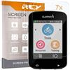REY Pack 7X Pellicola salvaschermo per Fotocamera Garmin Edge 820 - Edge 520 - Edge 520 Plus, qualità Premium