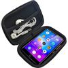 Blueshaweu Compatibile con Fanvace MP3 Player, Blueshaweu Custodia rigida da viaggio e da trasporto compatibile con lettore MP3 Fanvace M31 da 4 pollici (nero)