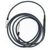 ABLET Cavo di ricambio audio maschio da 3,5 mm a 2,5 mm, compatibile con cuffie Bose oe2, oe2i, AE2, QC35, telecomando del volume e cavo microfono in linea compatibile con iPhone, iPod, iPad, dispositivi