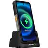 Ulefone Armor 26 Ultra Stazione di Ricarica da Tavolo 33W, Ricarica Wireless, Supporto di Ricarica 2 in 1 a Doppia Uscita, Ricarica Pogo Pin per Armor 26 Ultra