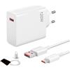 Menibeuty Caricabatterie 120 W, caricatore di ricarica rapida con cavo USB C da 6 a 2 m Caricabatterie ultra veloce per mi 14T Pro/14 Ultra/13T Pro/12T Pro/Poco X7 Pro/X6/X4 e altri