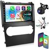 Techschermo [2+64G] Autoradio Android per Mercedes Benz B200 A B Class W169 A160 A180 2008-2012 con Wireless Carplay & Android Auto - Radio Touchscreen da 9 Pollici con WiFi DSP SWC + Telecamera di Backup AHD