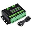 Waveshare Convertitore da USB a RS485 Adattatore Estensione dell'USB a 4CH RS485, Distanza di Trasmissione fino a 1.2 km, Circuiti di Protezione Multipli, Supporto Win11/10/8.1/8/7 Mac Linux Android ecc.